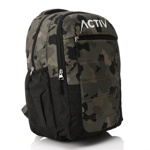 ACTIV LAPTOP BACKPACK L48*W34 - CAMO & BLC