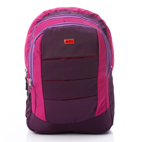 ACTIV LAPTOP BACKPACK L48*W36 - PURP & FSH