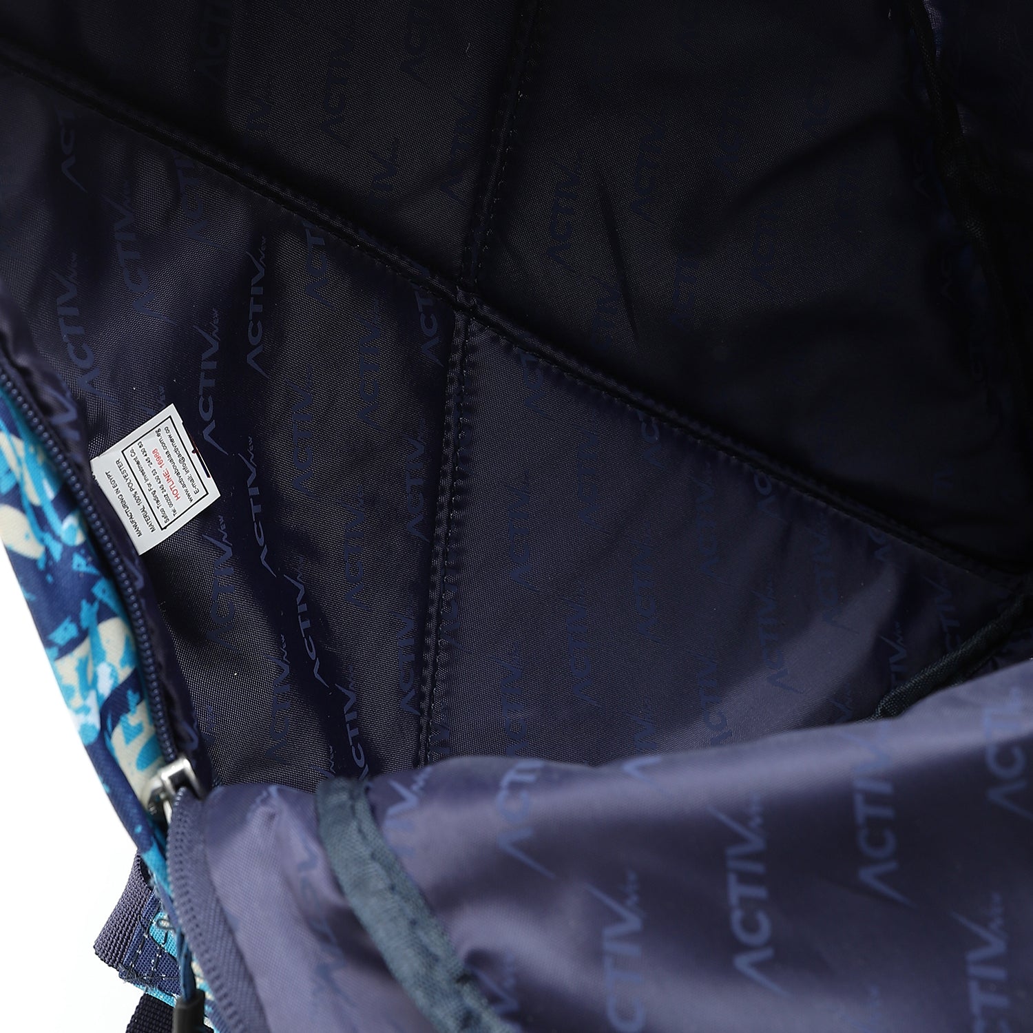 ACTIV PADDED BACKPACK L45*W35 - اسود*ابيض