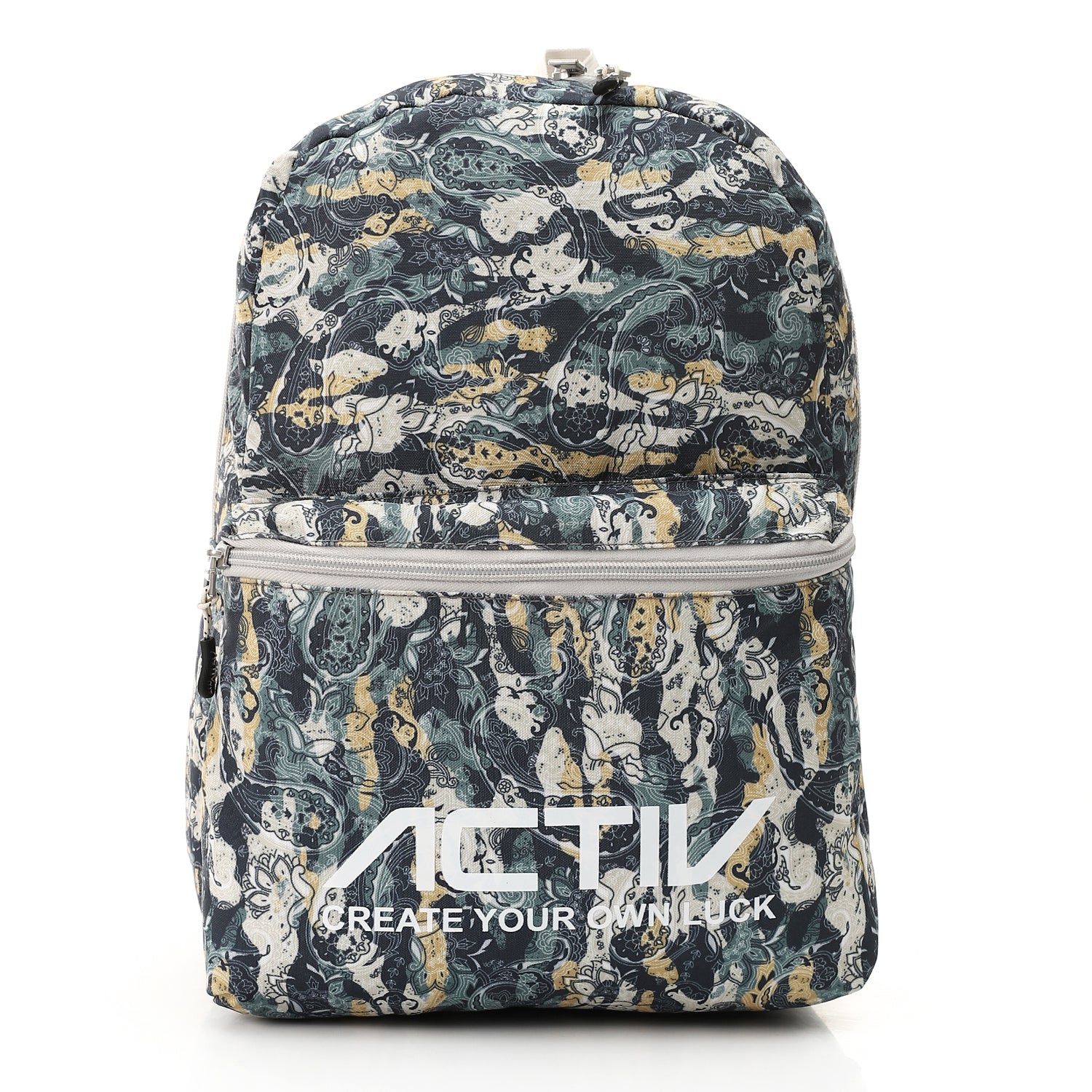 ACTIV PADDED BACKPACK L43*W31 - OLV & YLW
