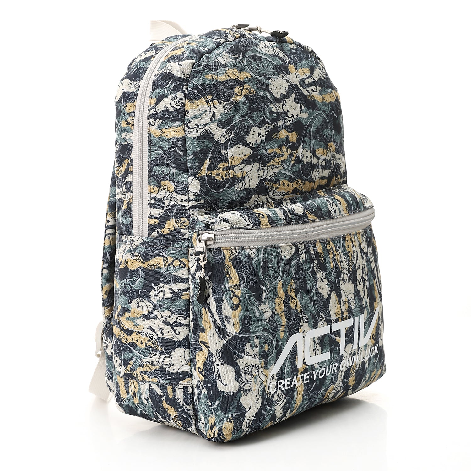 ACTIV PADDED BACKPACK L43*W31 - OLV & YLW