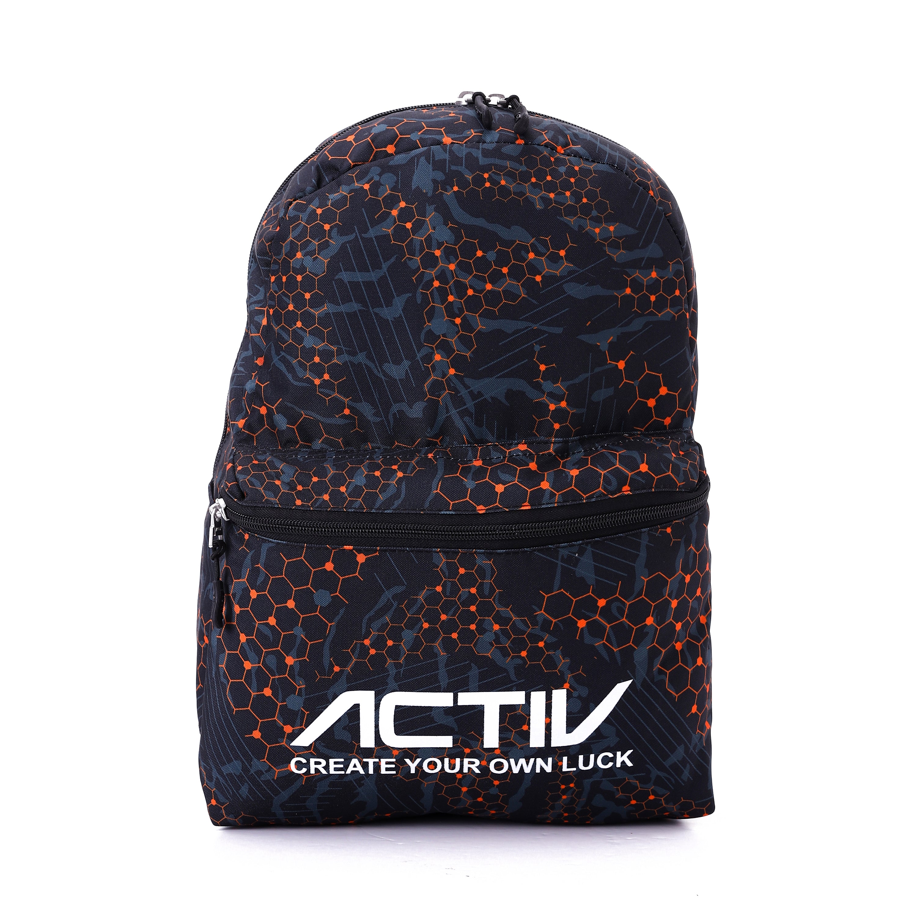 ACTIV BACKPACK L43*W31 - BLK & ORNG