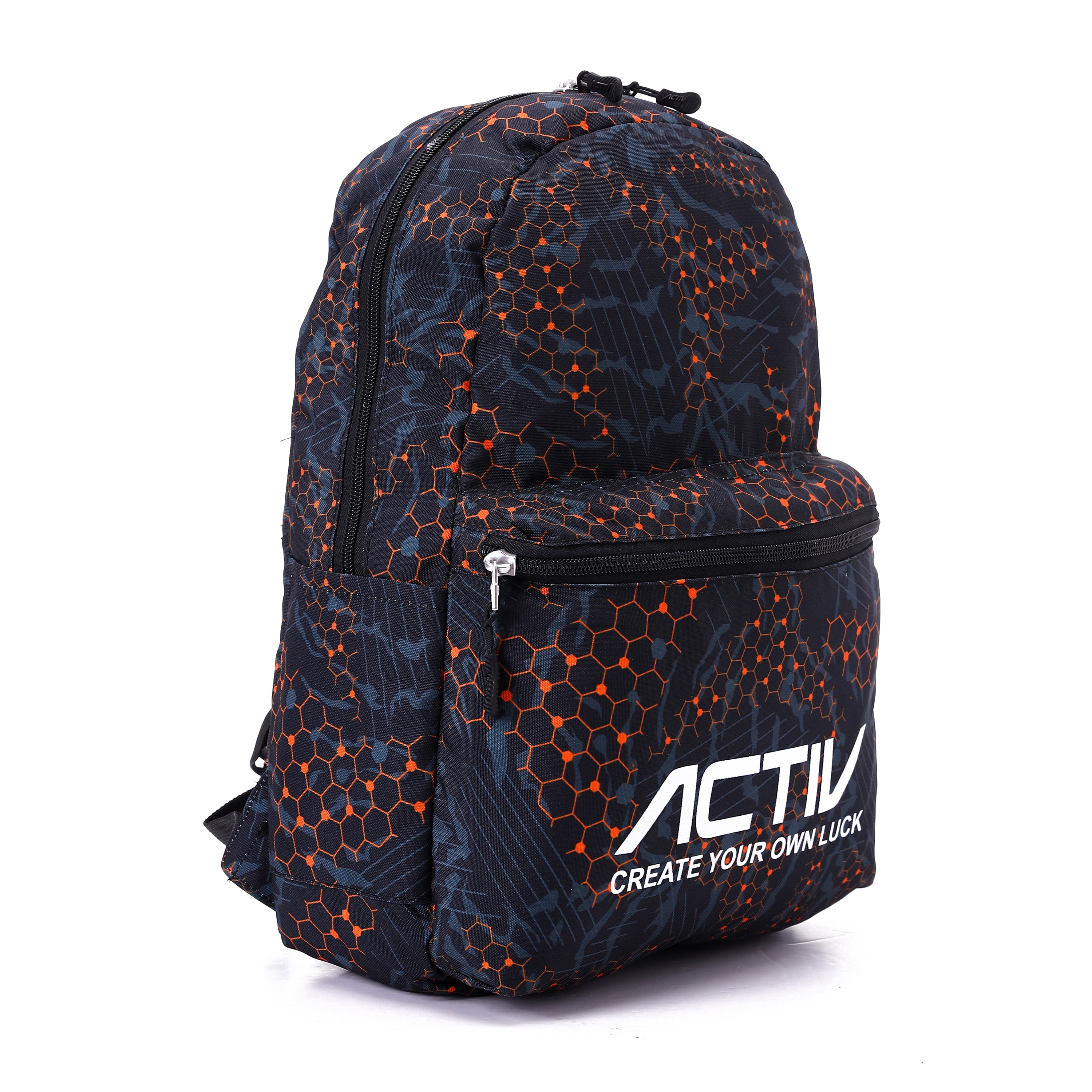 ACTIV BACKPACK L43*W31 - BLK & ORNG
