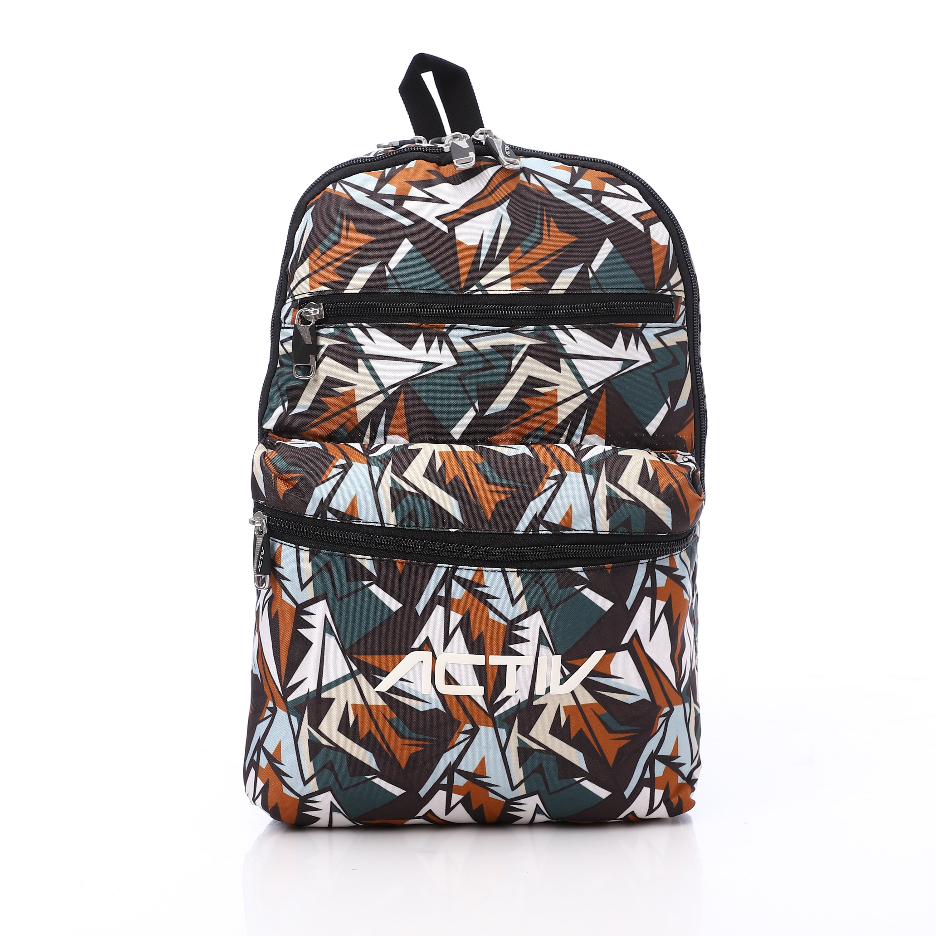 ACTIV BACKPACK L43*W33 - بني*بيج*زيتي