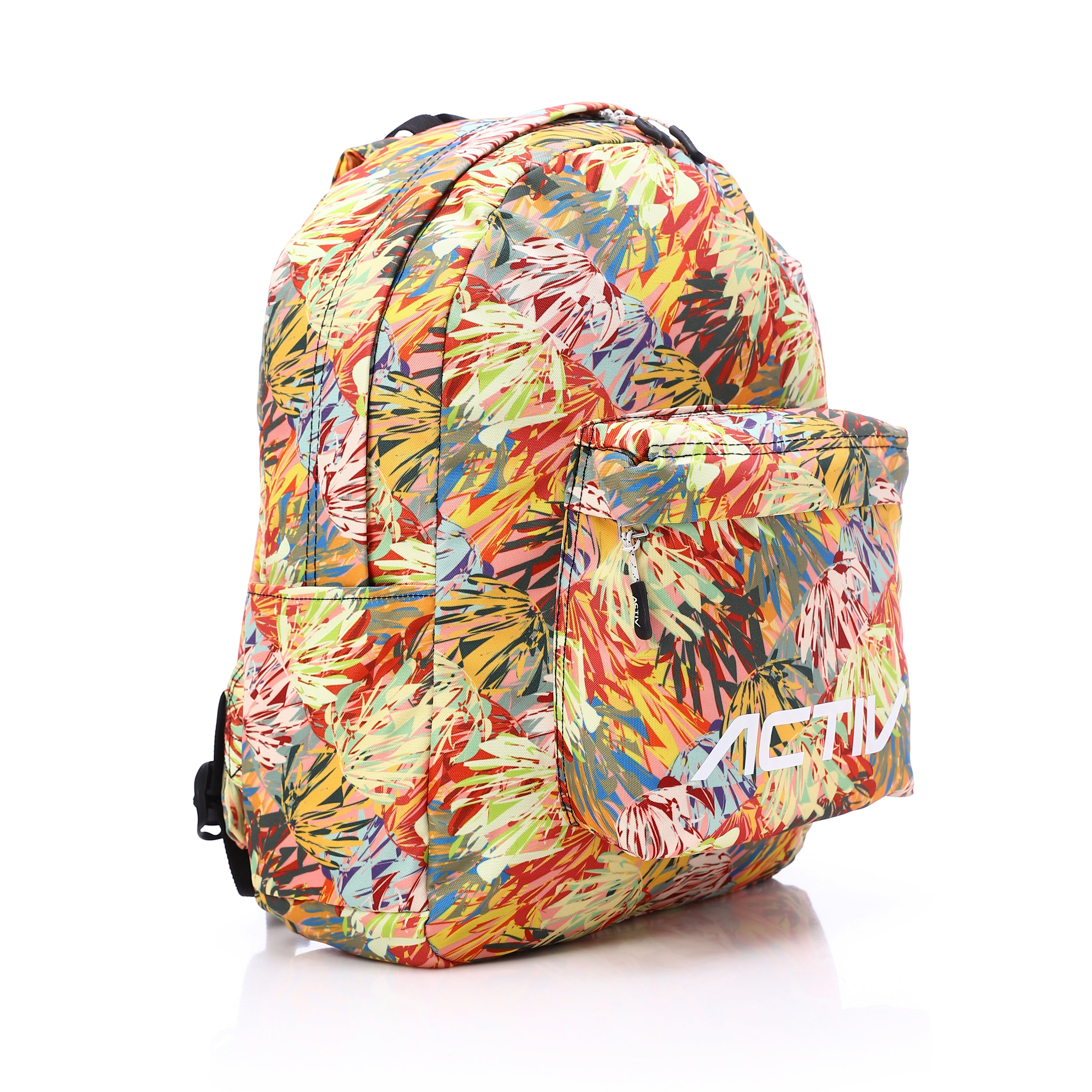 ACTIV FLOWERD BACKPACK L45*W35 - RED