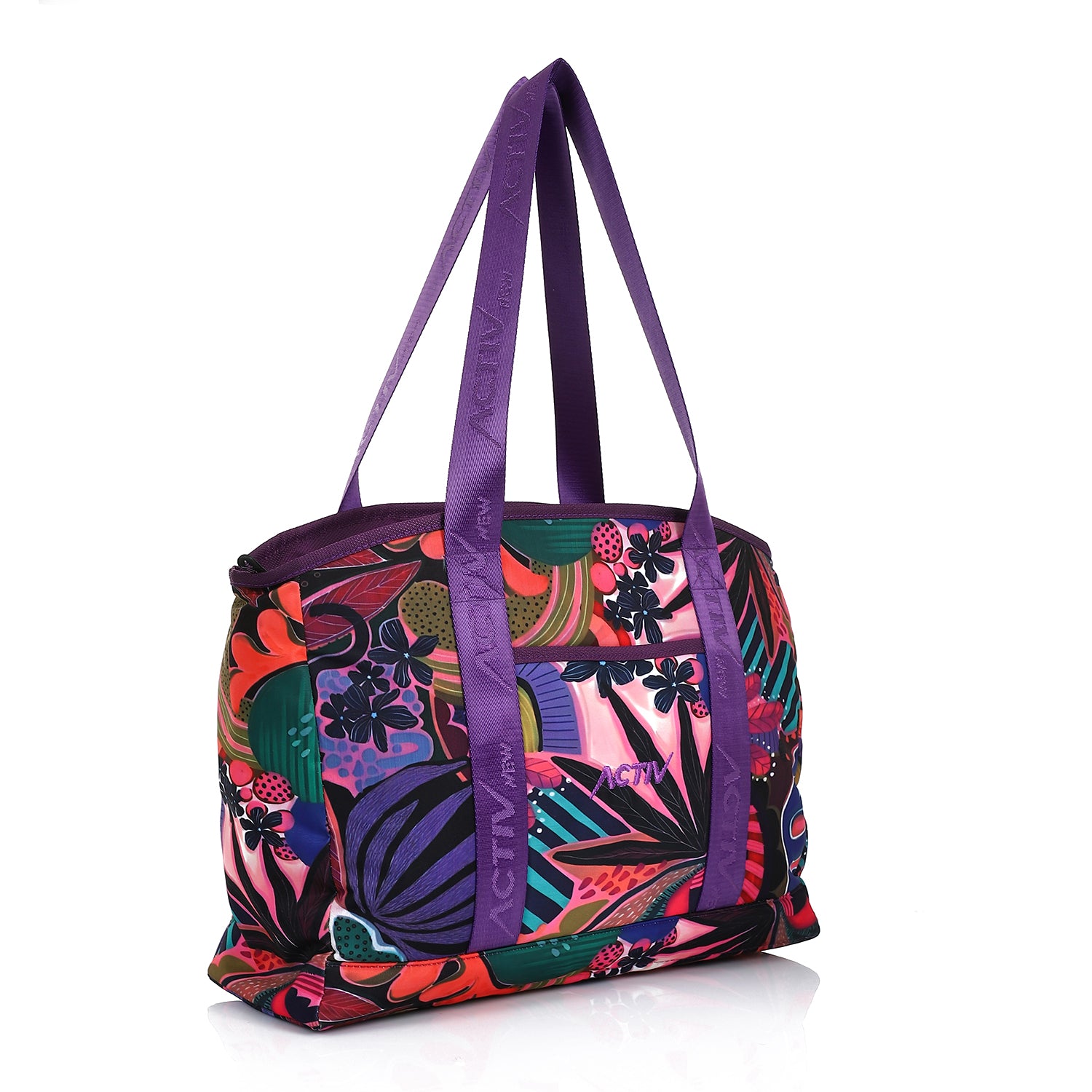 ACTIV WOMEN'S HAND BAG - PURPLE