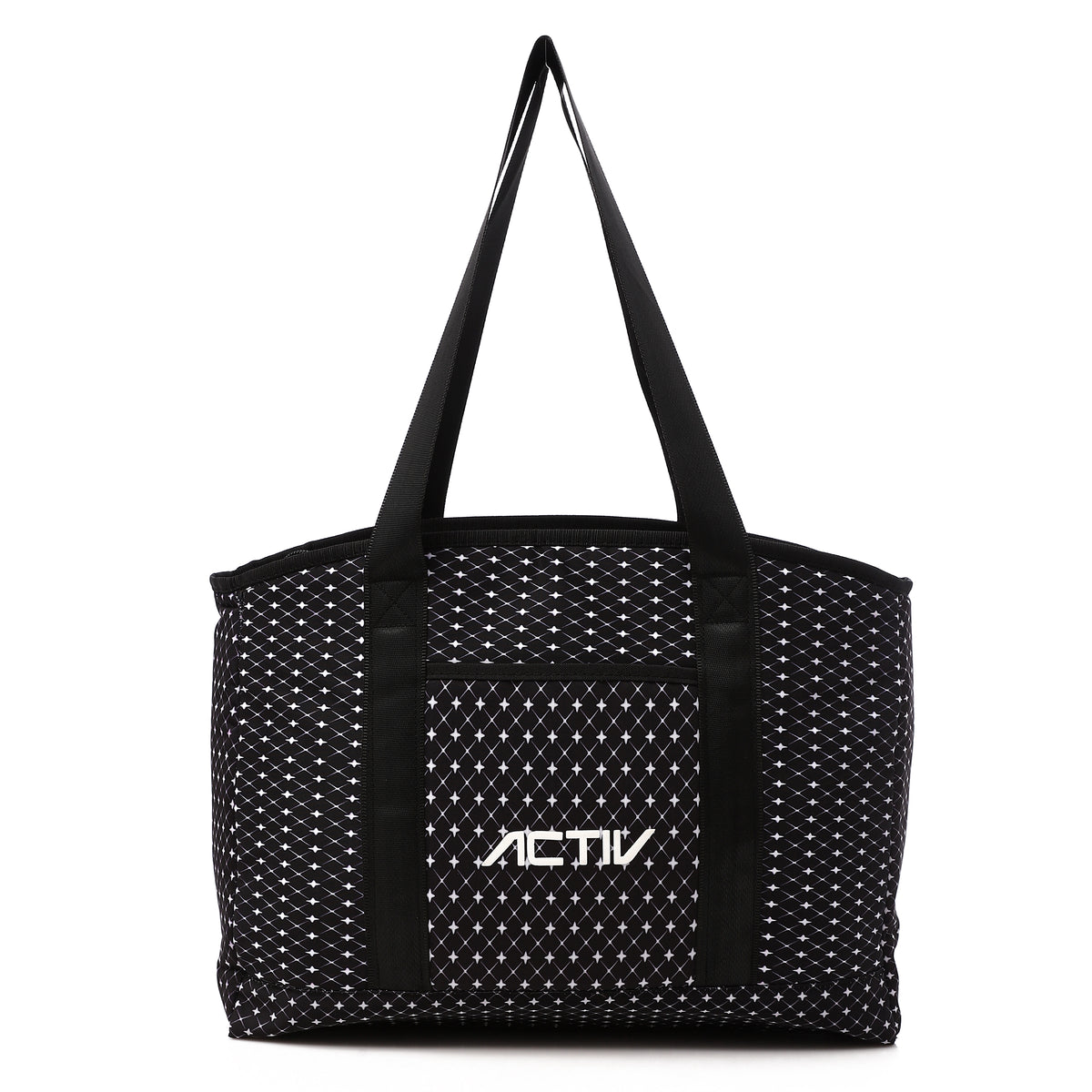 ACTIV WOMEN'S HAND BAG - WHIT &amp; BLK 