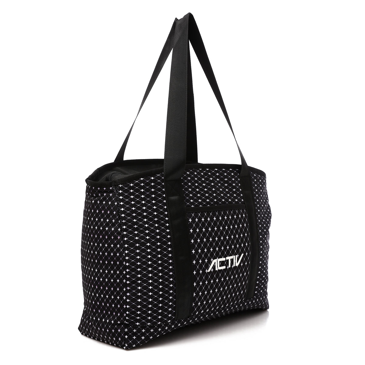 ACTIV WOMEN'S HAND BAG - WHIT &amp; BLK 