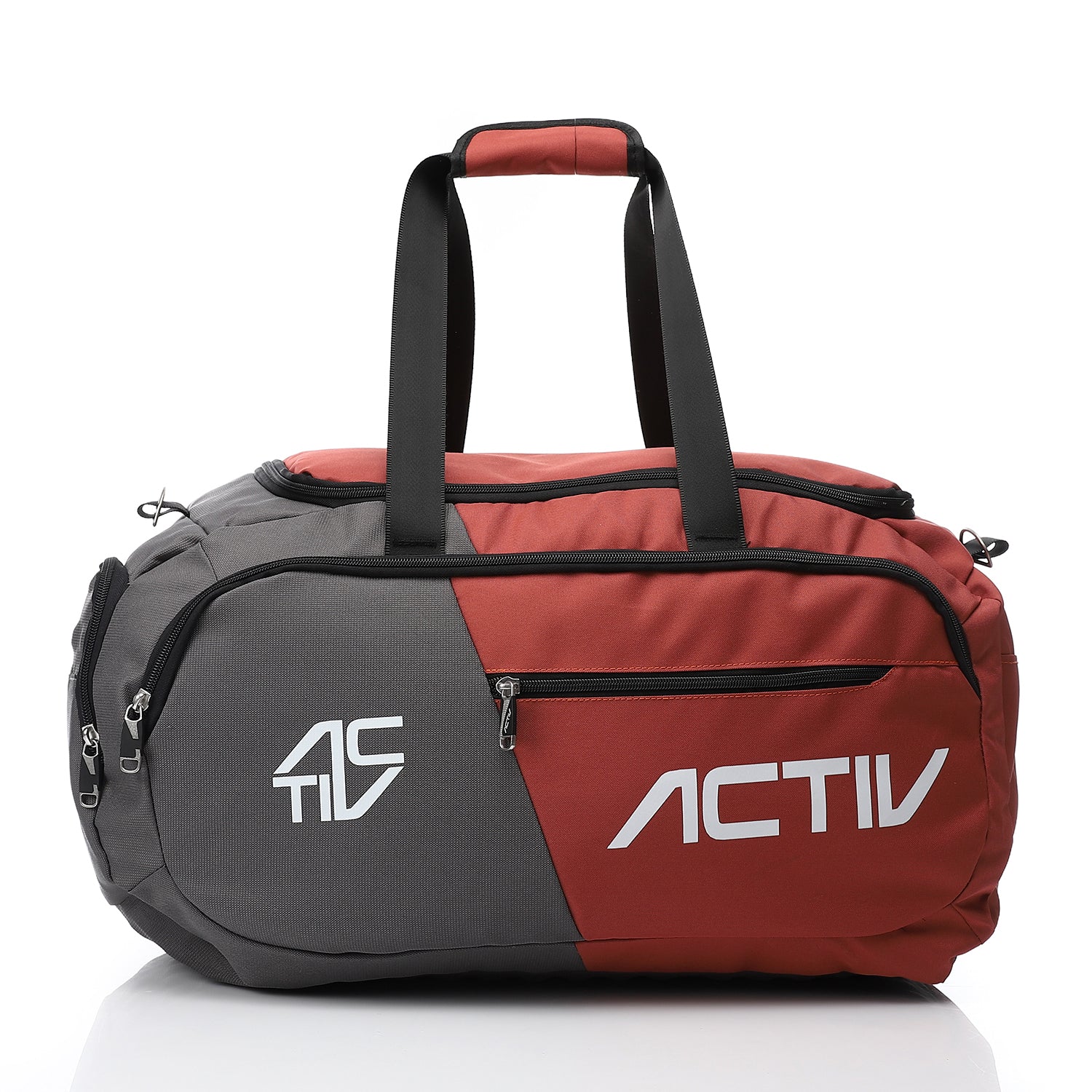 هاندباك اكتف رمادي*نبيتي 70*30 - رمادي*نبيتي