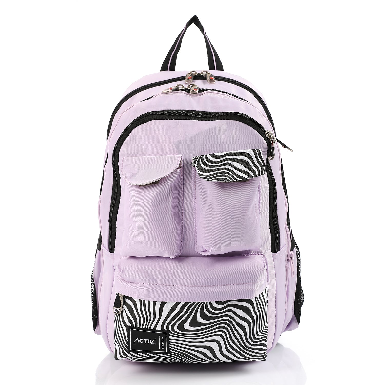ACTIV LAPTOPCELL+IPAD BACKPACK - اسود*بنفسجى*ميكس الوان*رمادى فاتح*اسود