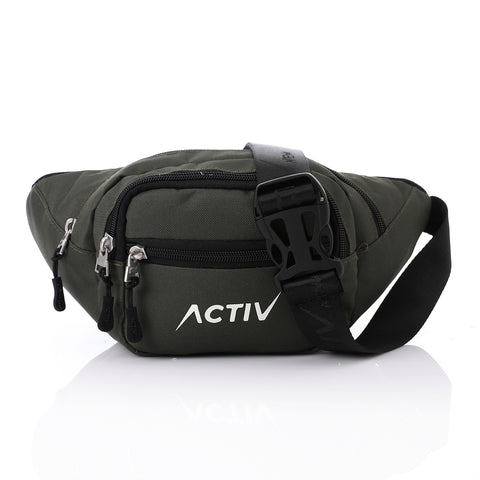 ACTIV ZIPPER WAIST BAG - OLIVE