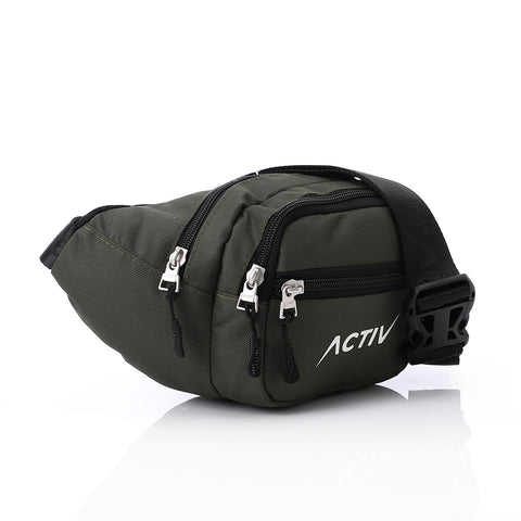 ACTIV ZIPPER WAIST BAG - OLIVE