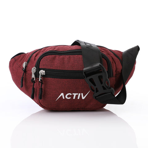 ACTIV ZIPPER WAIST BAG - RED