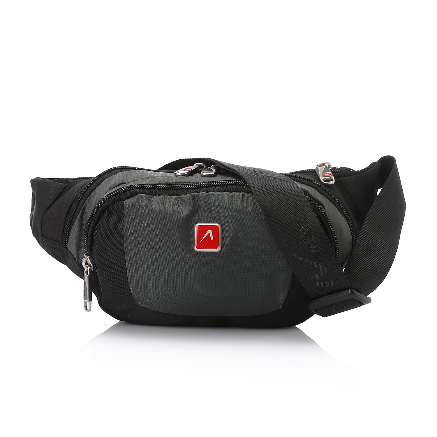 شنطة اكتف خصر  - رمادى