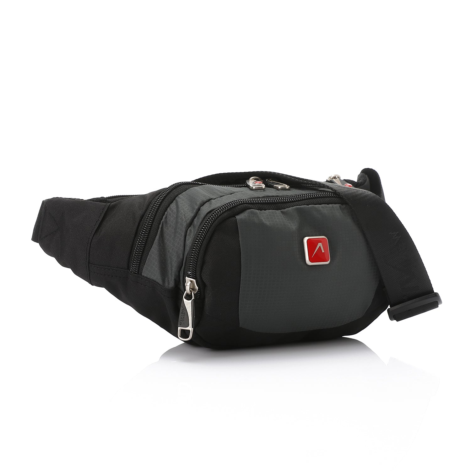 شنطة اكتف خصر  - رمادى