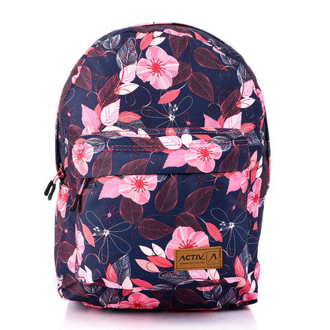 ACTIVNEW PADDED BACKPACK - NAVY & ROS
