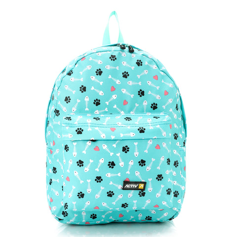 ACTIVNEW FISH PADDED BACKPACK - TURQUOIS