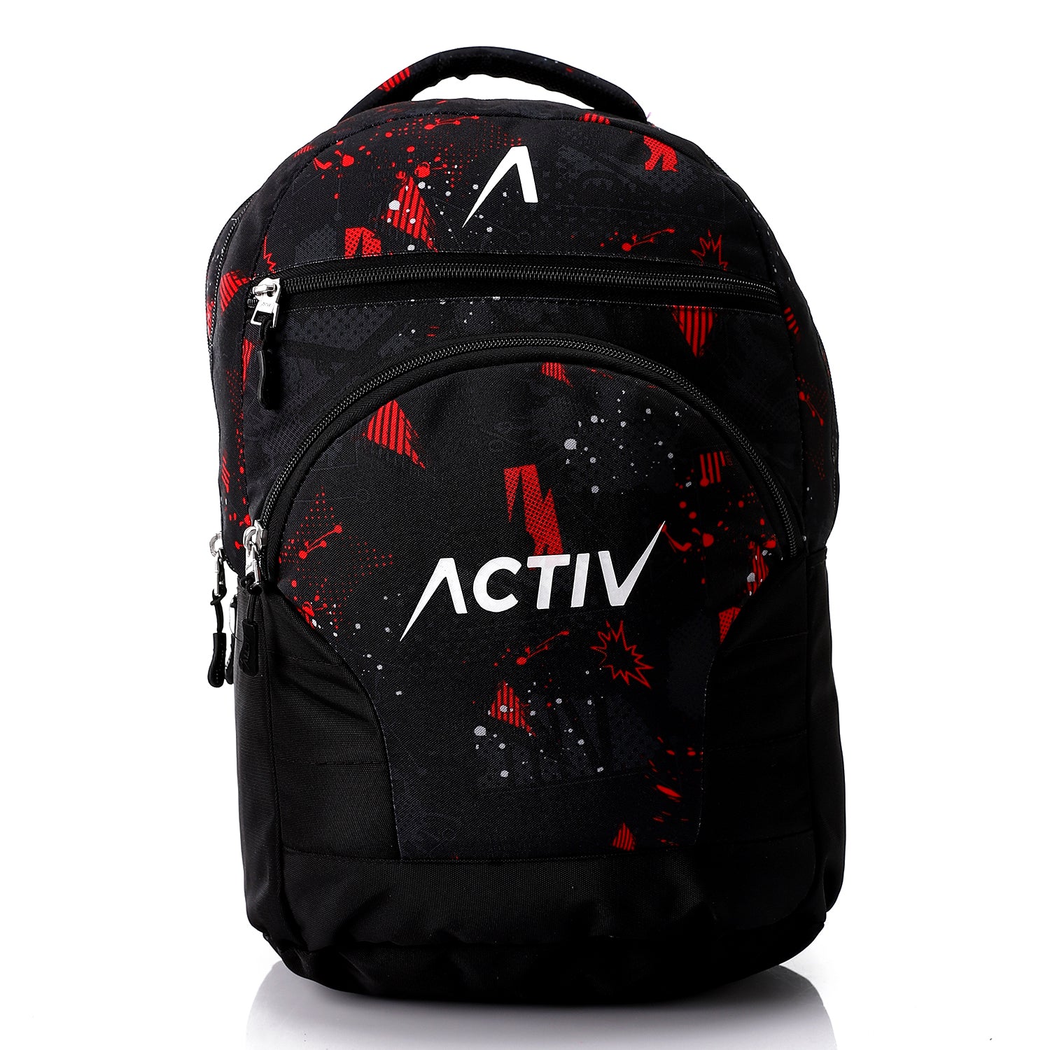 ACTIVNEW LAPTOP BACKPACK - RED & BLK