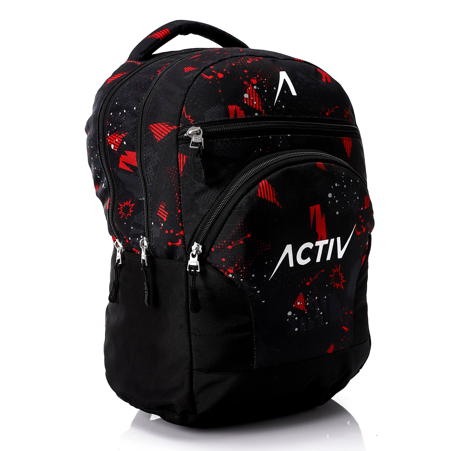ACTIVNEW LAPTOP BACKPACK - RED & BLK