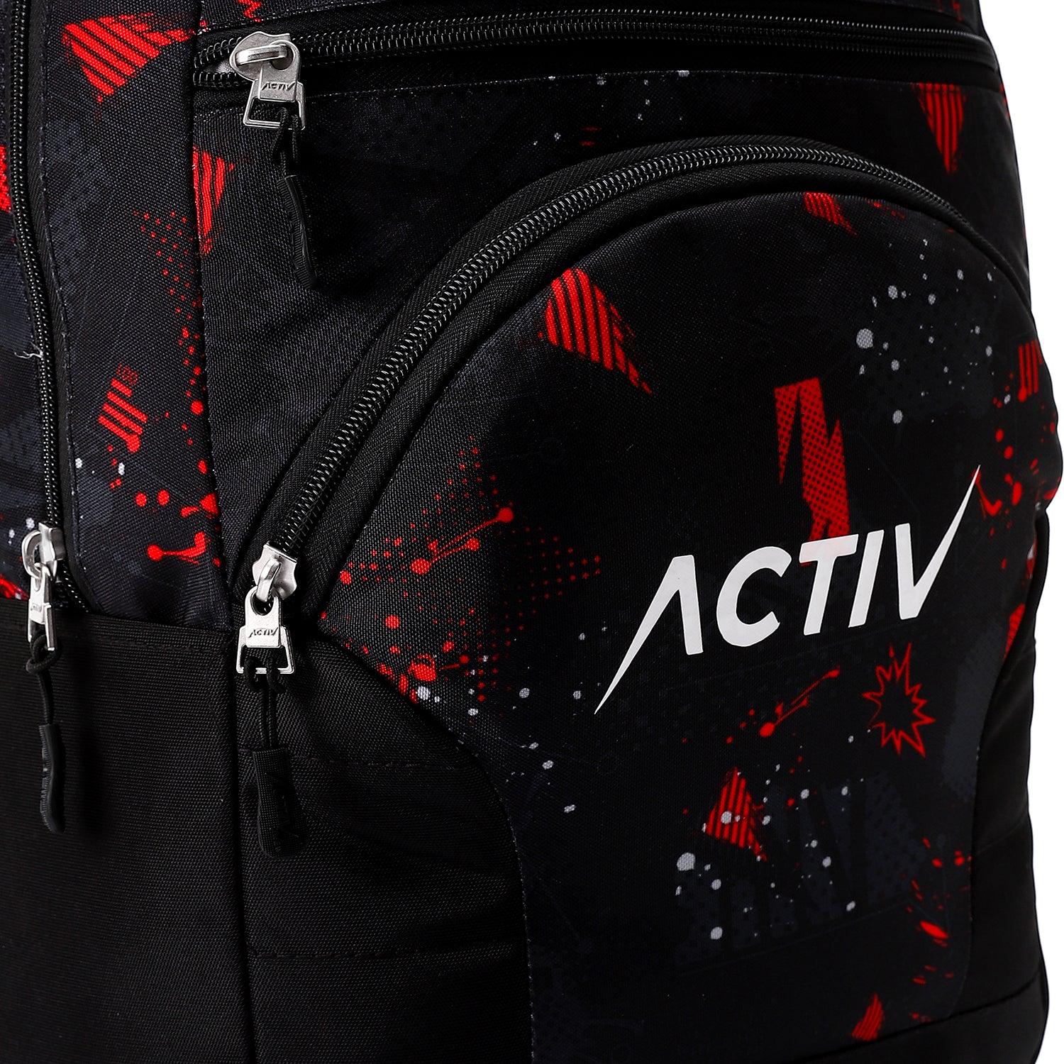 ACTIVNEW LAPTOP BACKPACK - RED & BLK