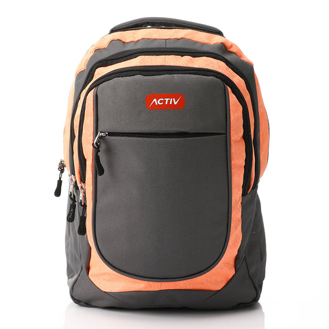 ACTIV LAPTOP BACKPACK L50*W34 - ORG & D.GY