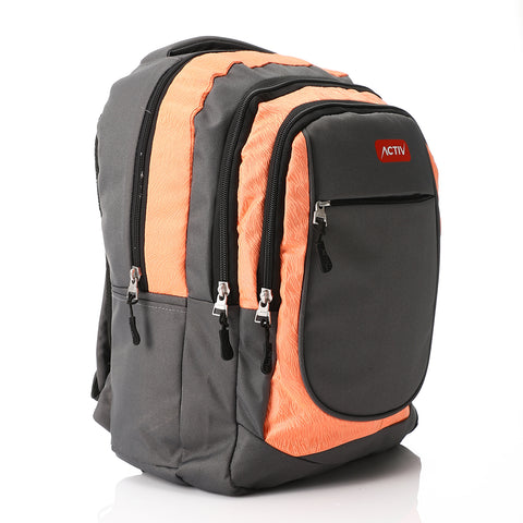 ACTIV LAPTOP BACKPACK L50*W34 - ORG & D.GY