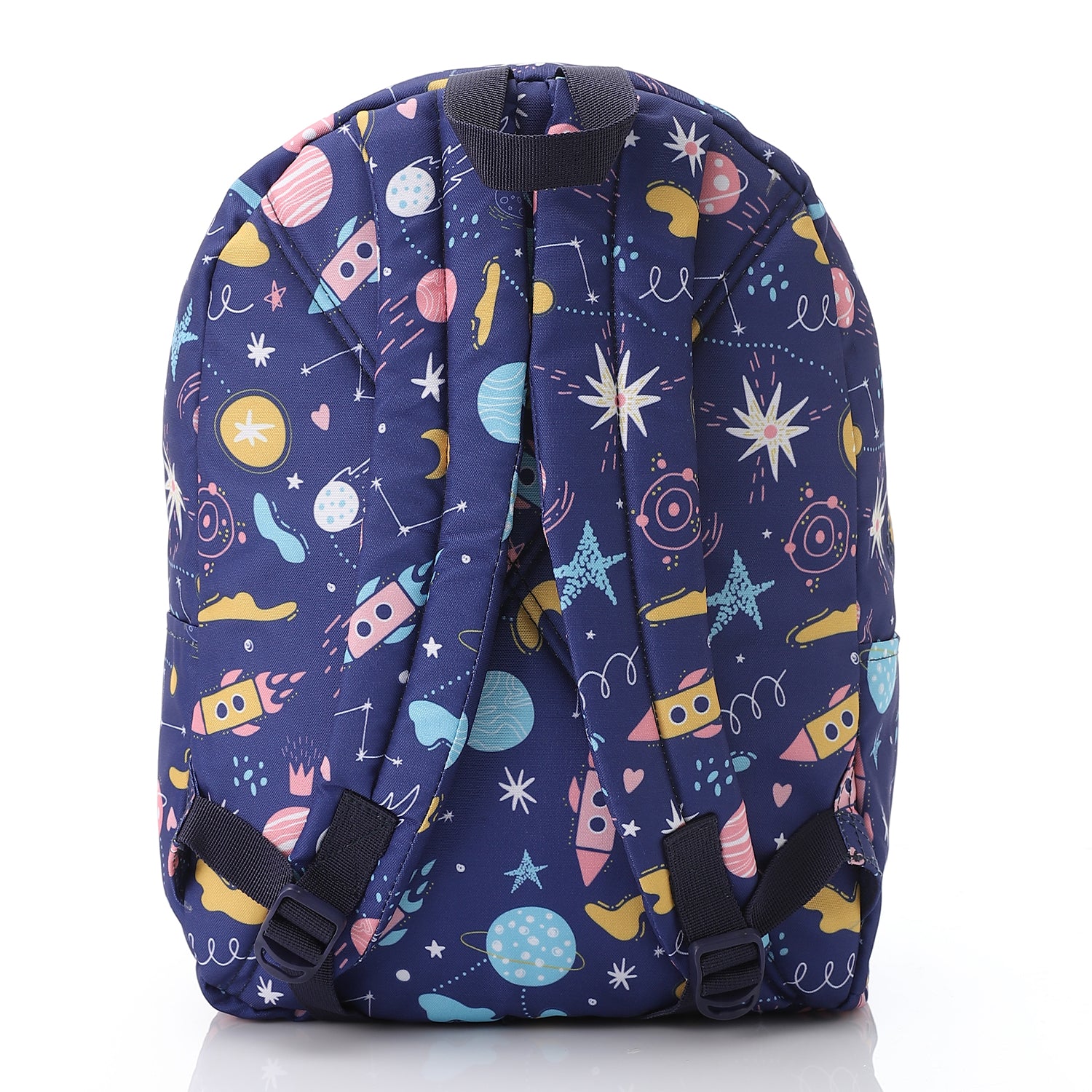 ACTIV GRAPHIC PADDED BACKPACK - BLU & TURQ