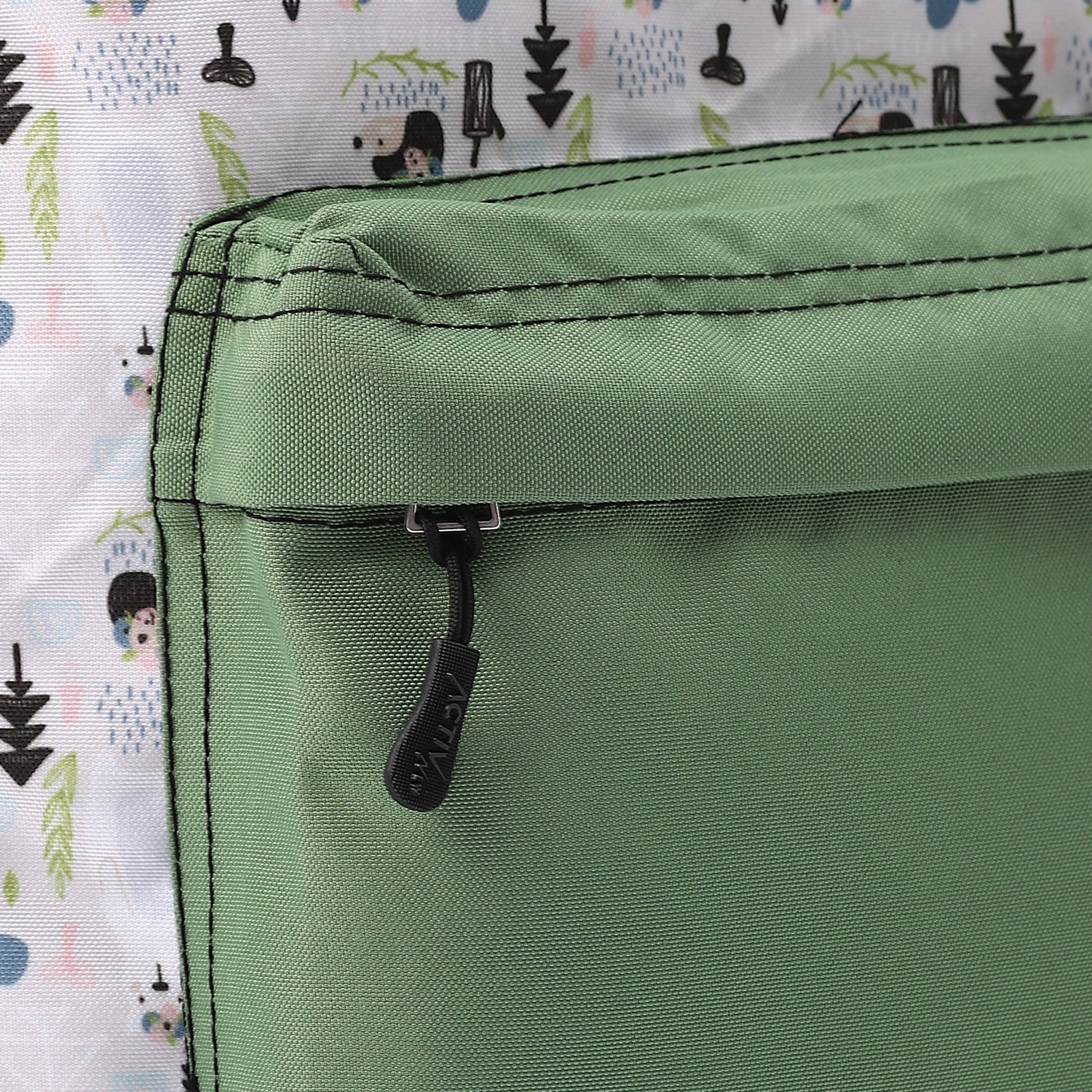 شنطة اكتف ظهر  - اسود*رمادي