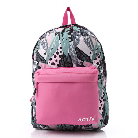 ACTIVNEW PADDED BACKPACK45*35 - BLK & PINK