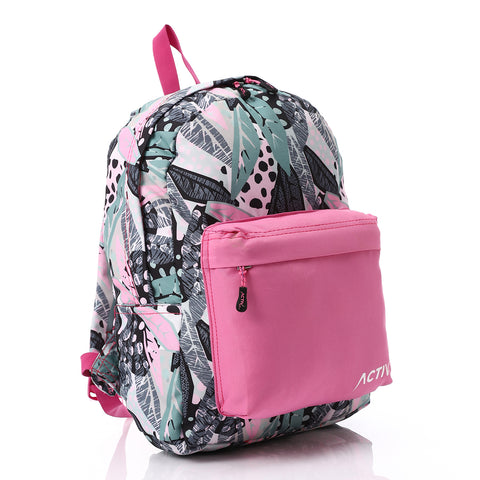 ACTIVNEW PADDED BACKPACK45*35 - BLK & PINK