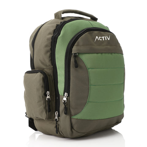 ACTIV LAPTOP BACKPACK L47*W33 - OLV & GREN