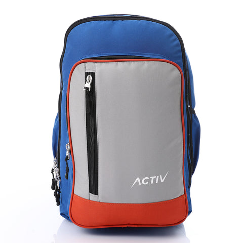 ACTIV LAPTOP BACKPACK L46*W32 - ORNG & GRY