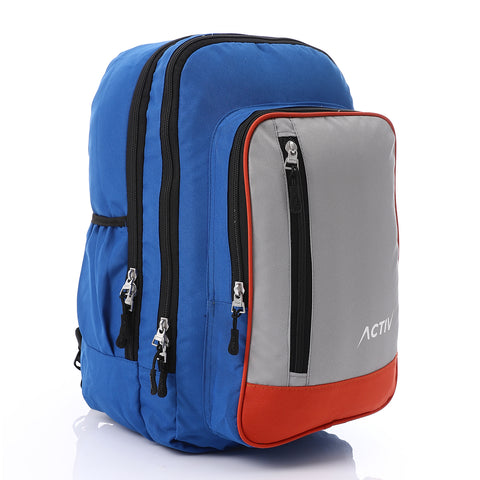 ACTIV LAPTOP BACKPACK L46*W32 - ORNG & GRY