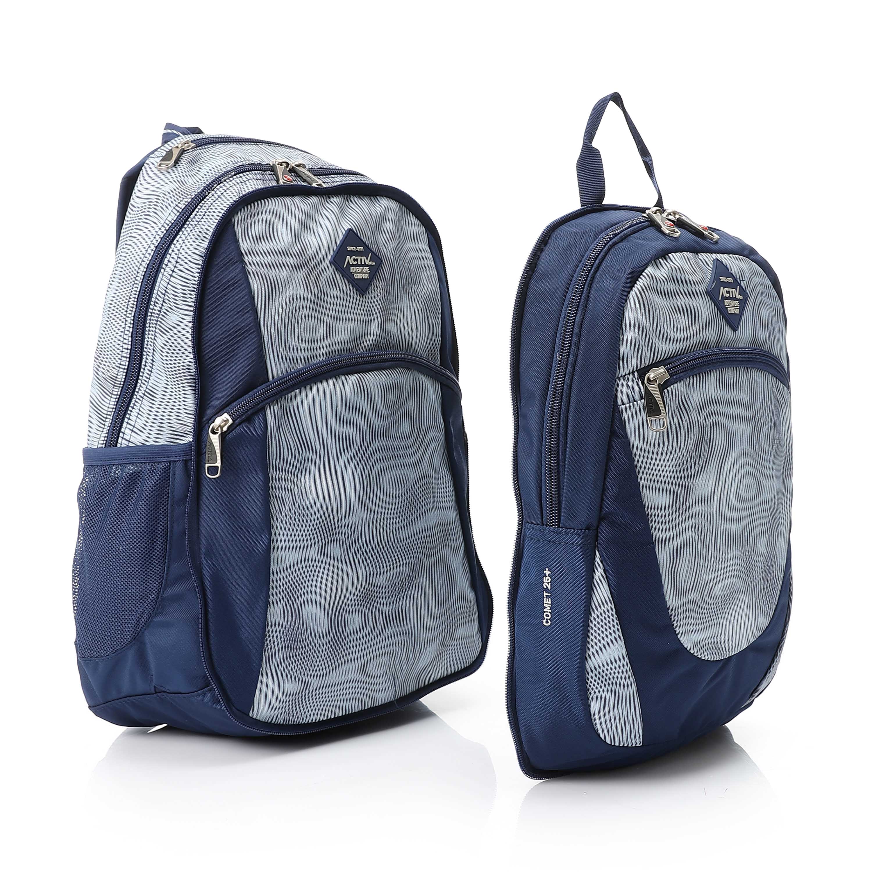 ACTIV KIDS COMET BACKPACK - ازرق غامق*ازرق*ازرق*رمادى فاتح*ازرق