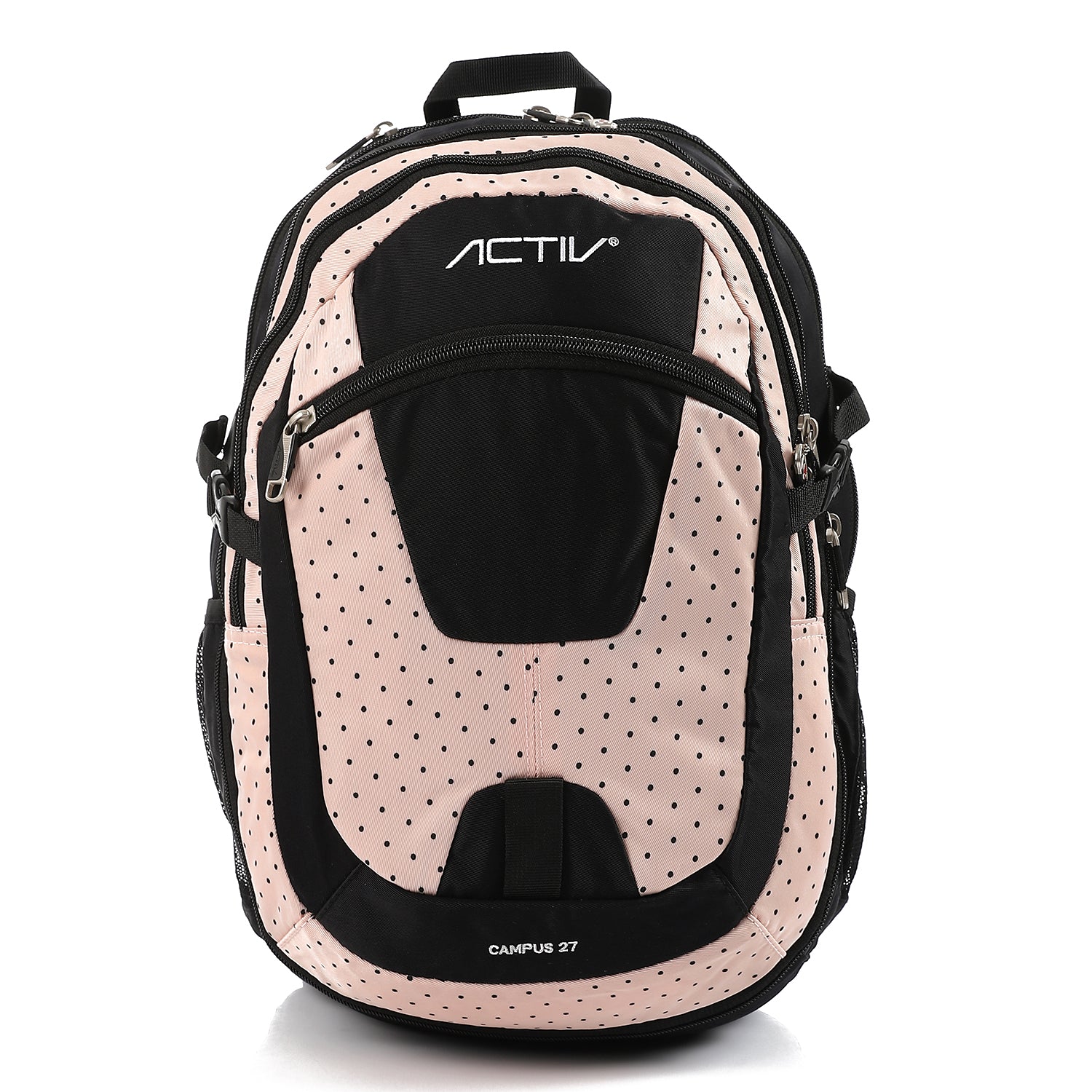 ACTIV CAMPUS BACKPACK - اسود*اسود*عاجى*رمادى فاتح