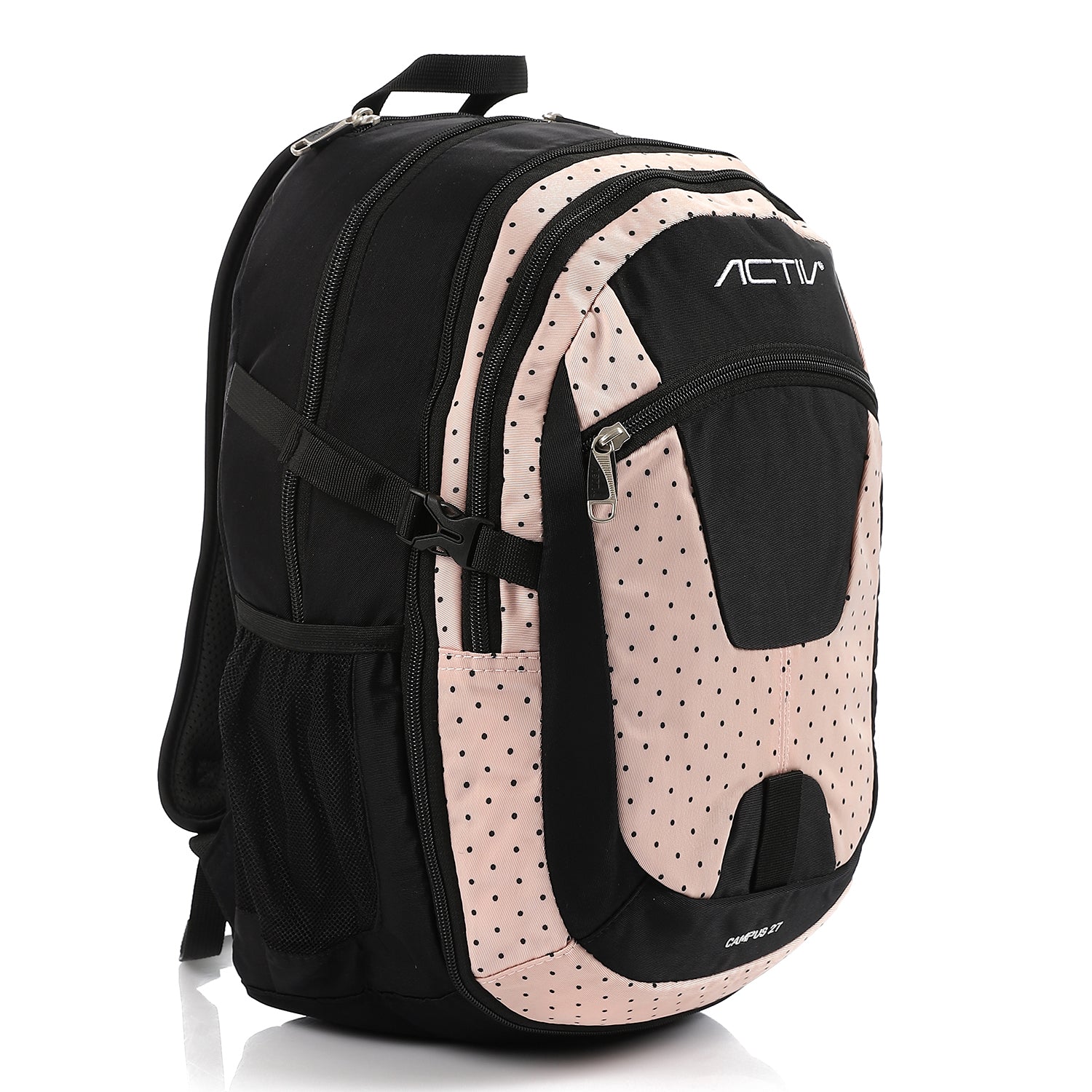 ACTIV CAMPUS BACKPACK - اسود*اسود*عاجى*رمادى فاتح