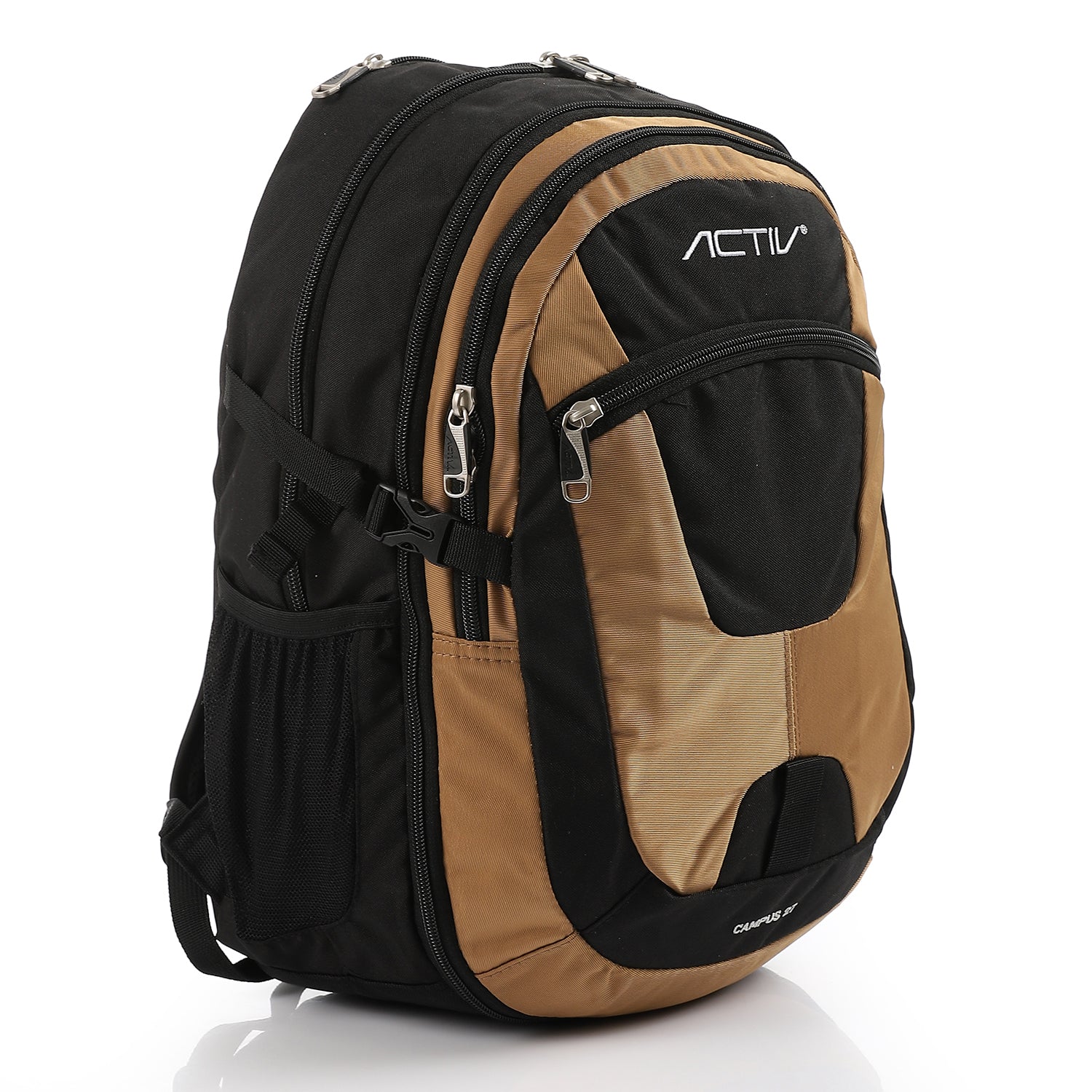 ACTIV CAMPUS BACKPACK - اسود*اسود*بيج غامق*رمادى فاتح