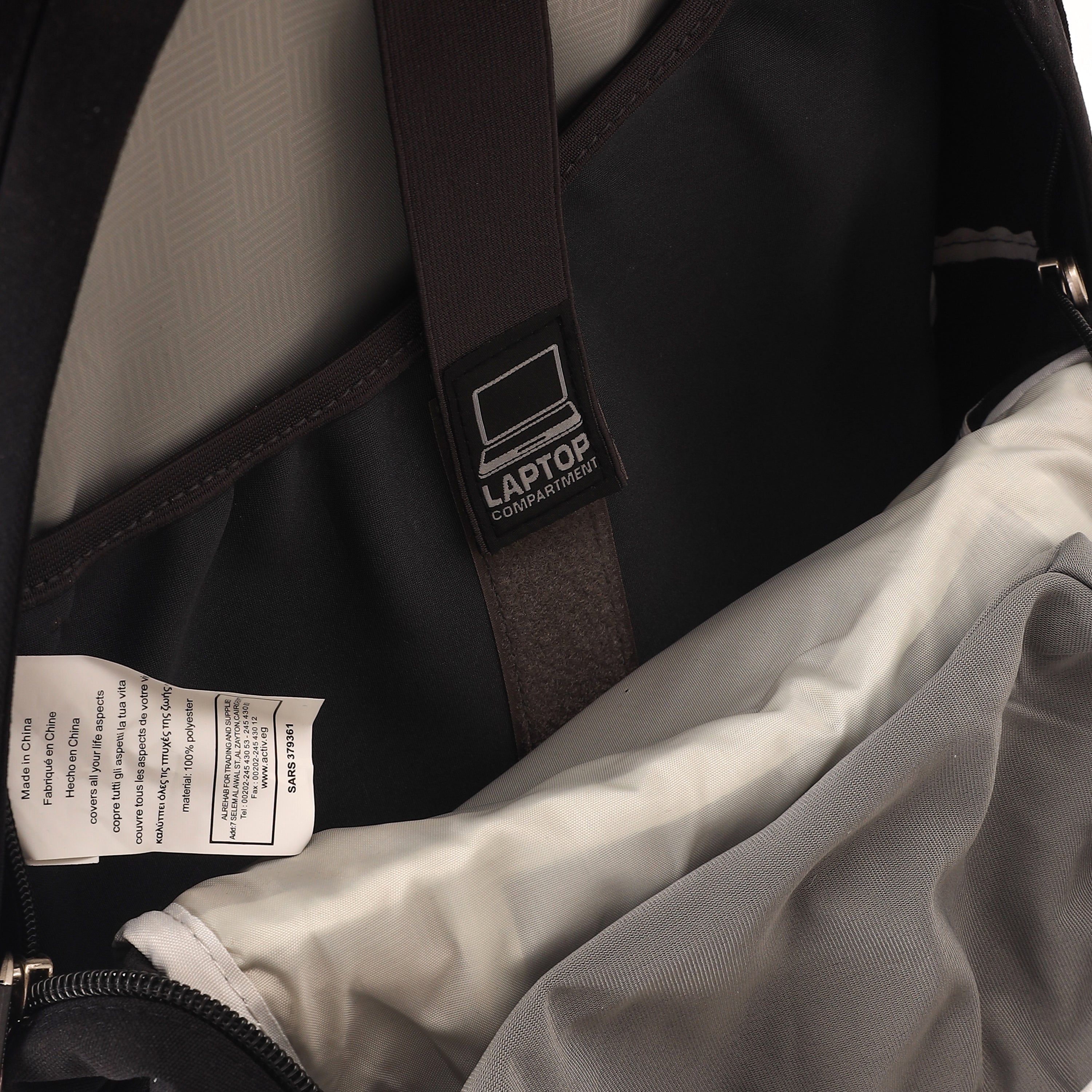 ACTIV KIDS HORIZON BACKPACK - BLACK