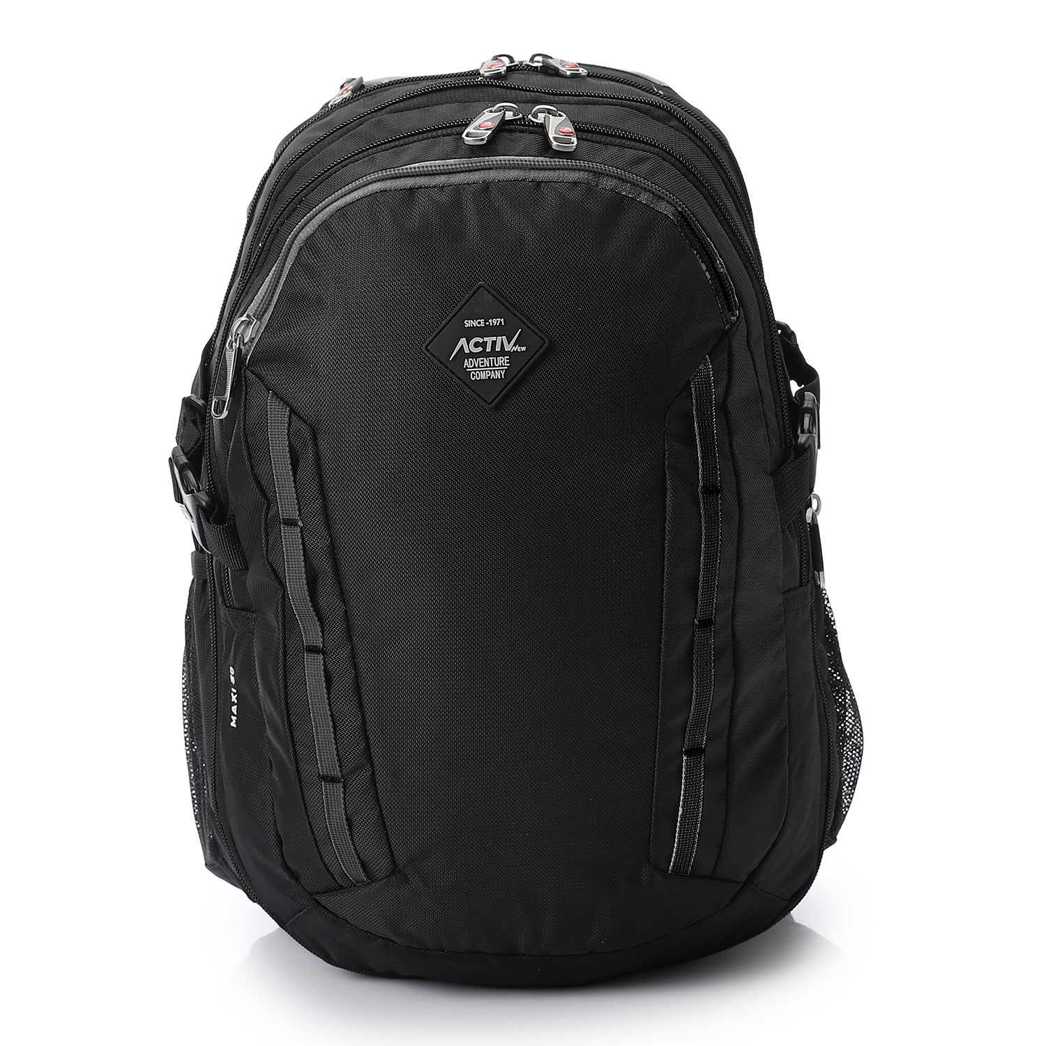ACTIV BACKPACK - BLK & GREY