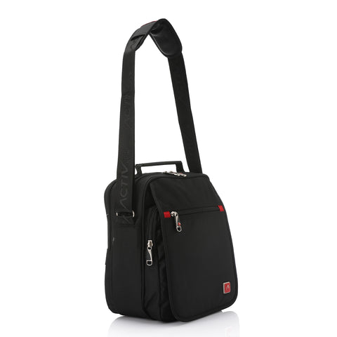 ACTIVNEW BIG SHOULDER BAG - BLACK