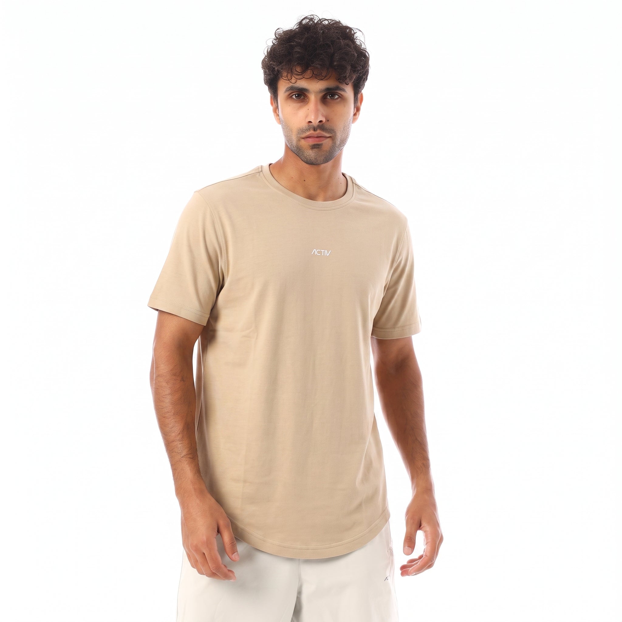 ACTIV MEN'S BASIC T-SHIRT - كافية