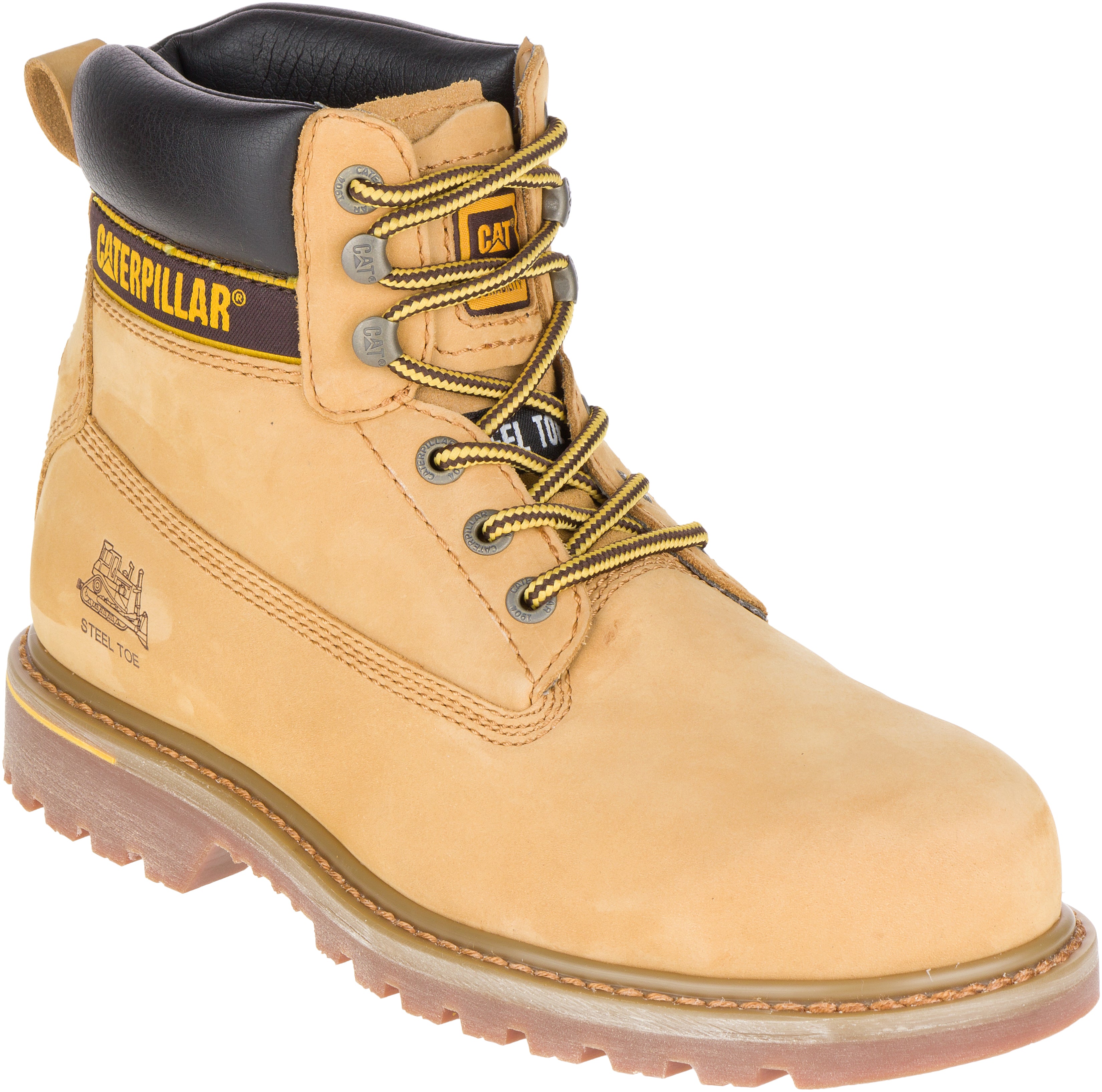 CAT HOLTON S3 HRO SRC SHOES - HONEY