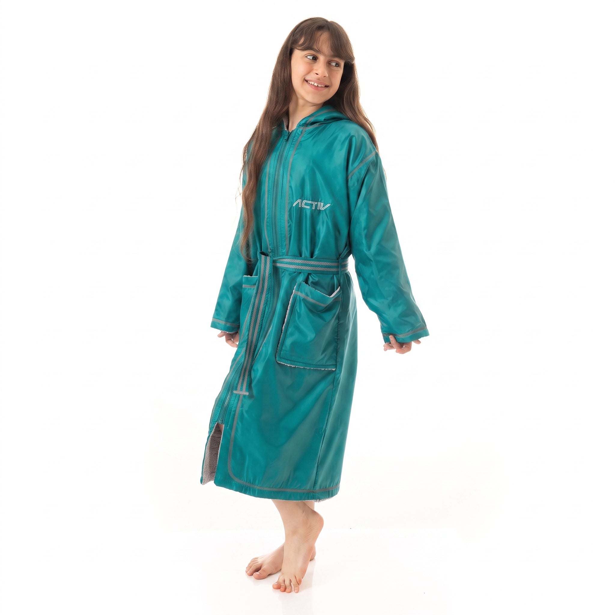 ACTIV WATERPROOF ZIP BATHROBE - GENZARY
