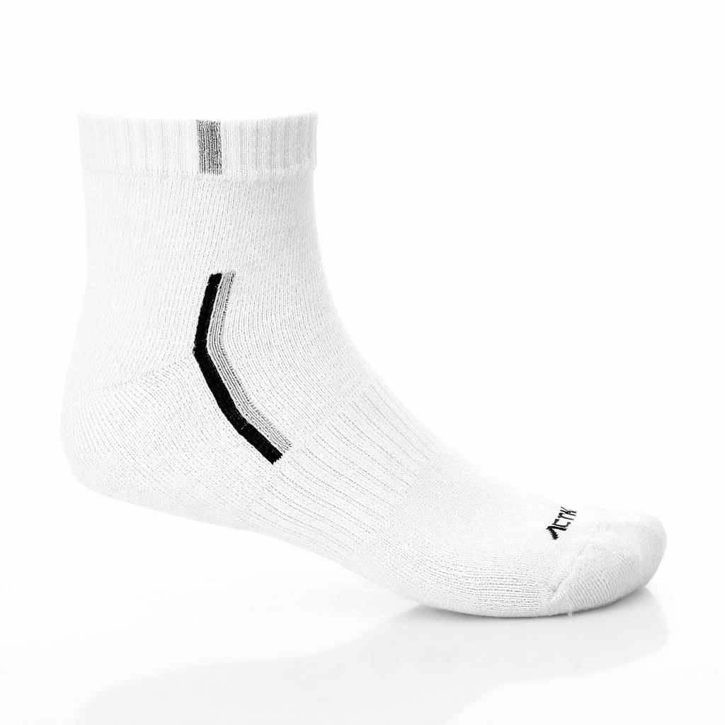 ACTIV H.CUSHION 2/3 MENS SOCKS - WHITE
