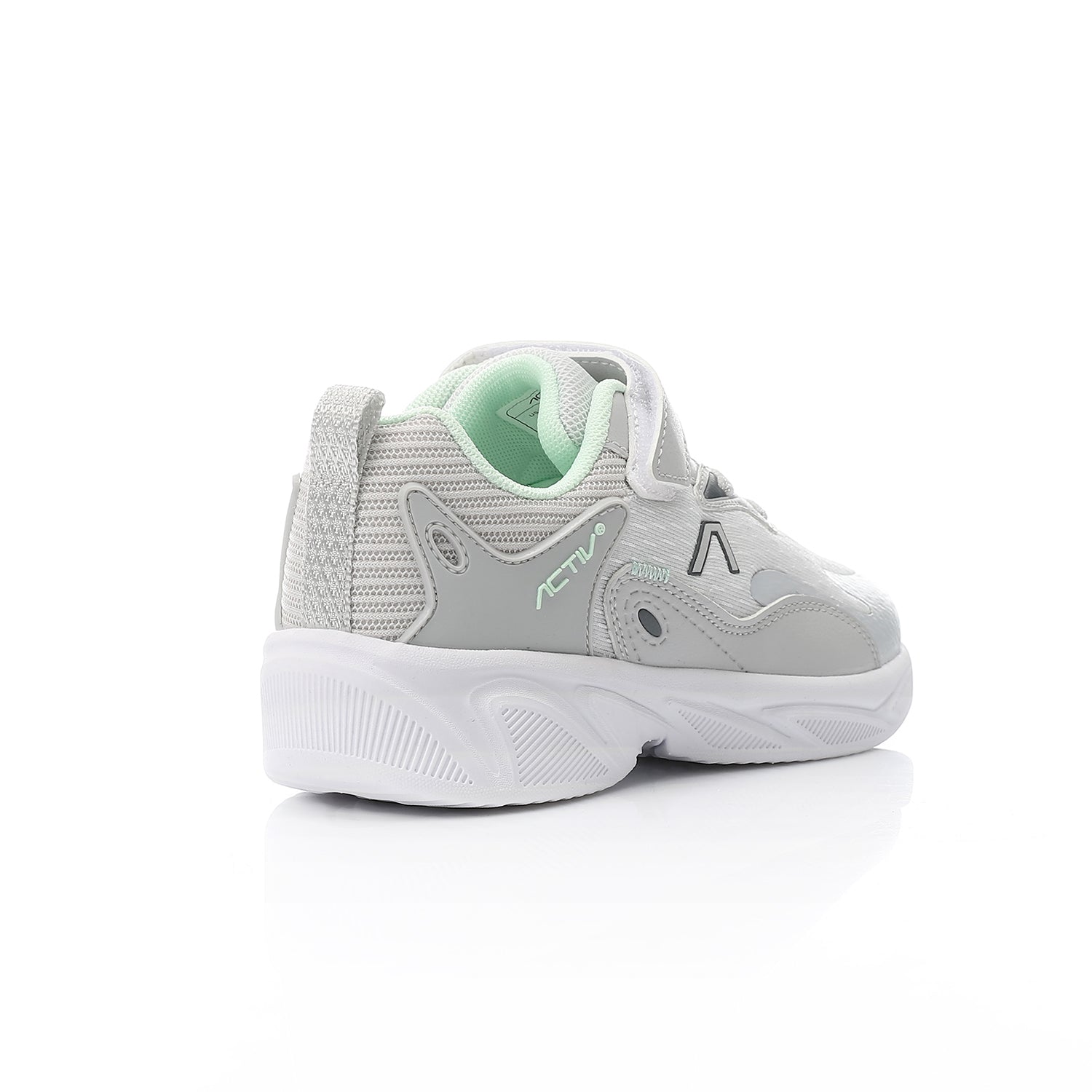 ACTIV KIDS VELCRO SHOES - GRY*CYAN