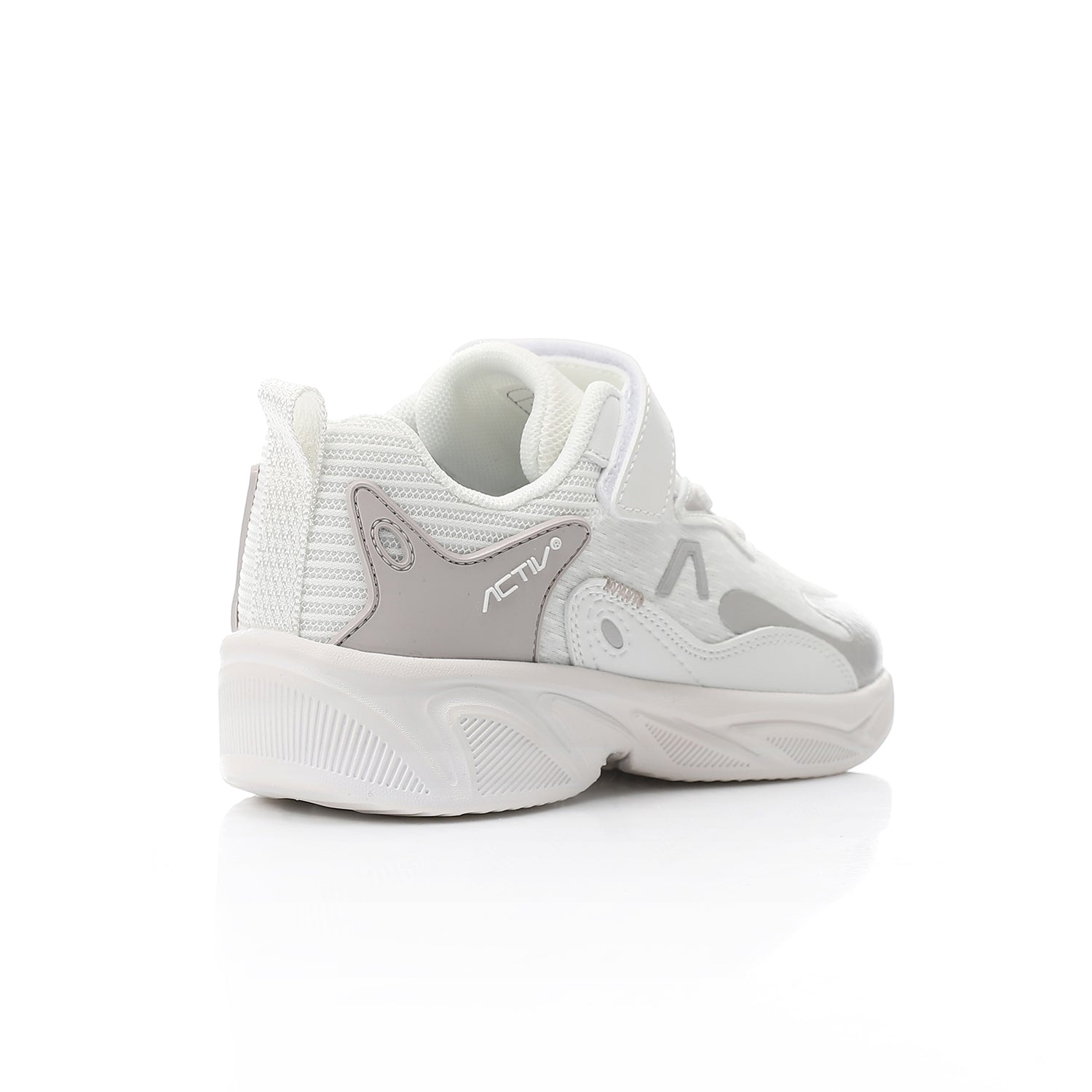ACTIV KIDS VELCRO SHOES - WHT*GREY