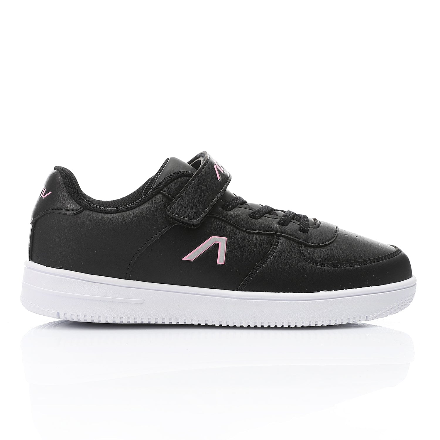 ACTIV BOY'S VELCRO SHOES - اسود*بينك