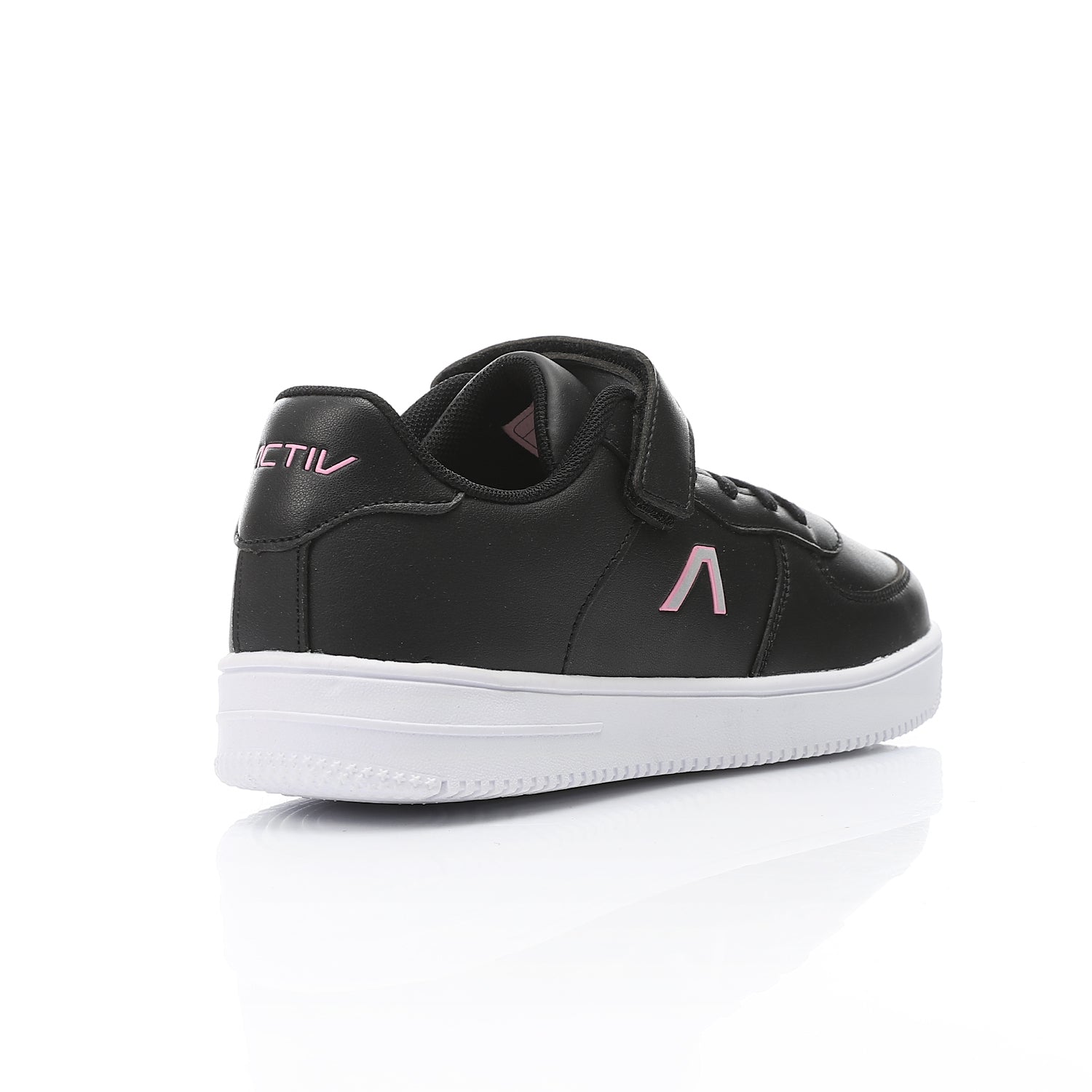 ACTIV BOY'S VELCRO SHOES - اسود*بينك