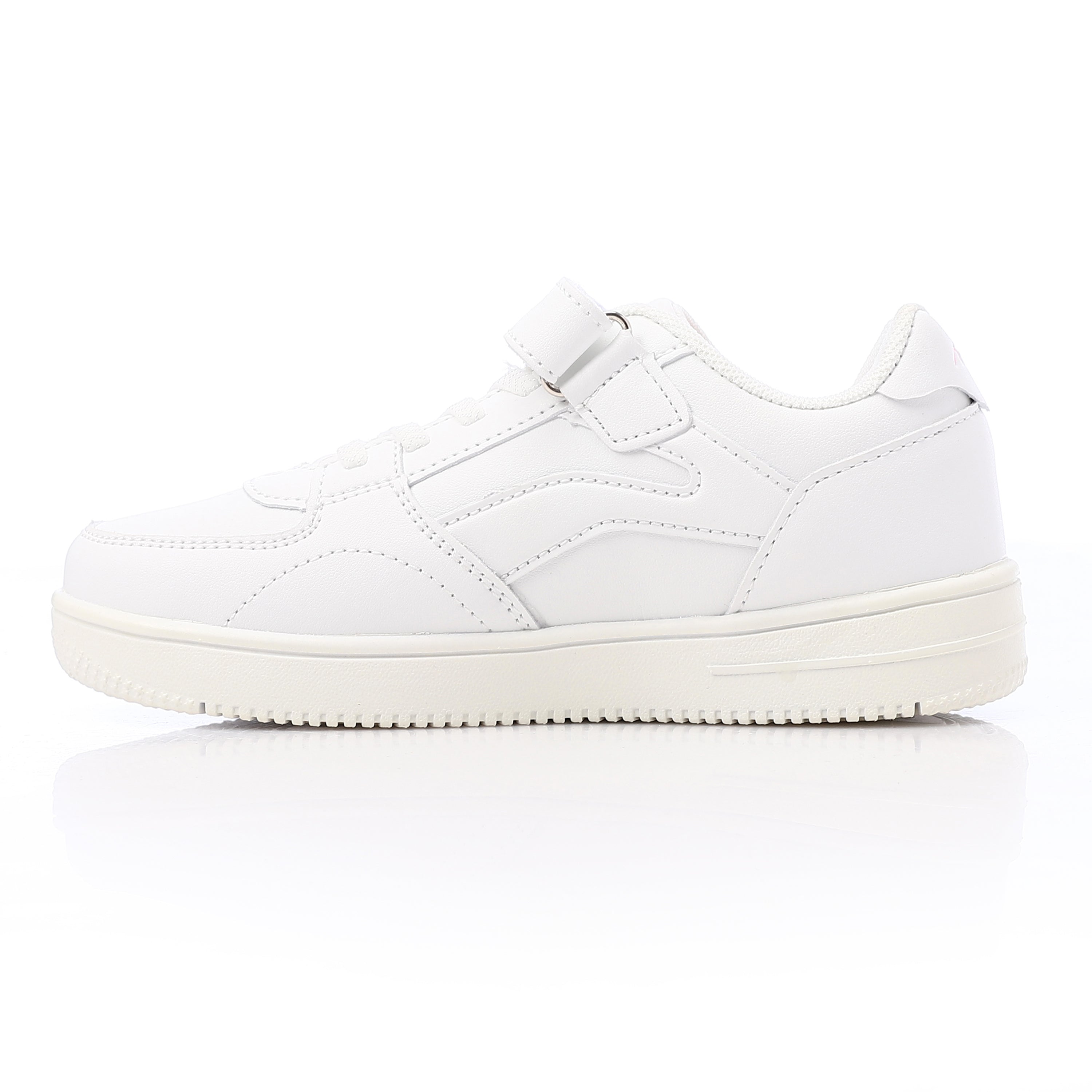ACTIV KIDS VELCRO SHOES - WHT & PINK