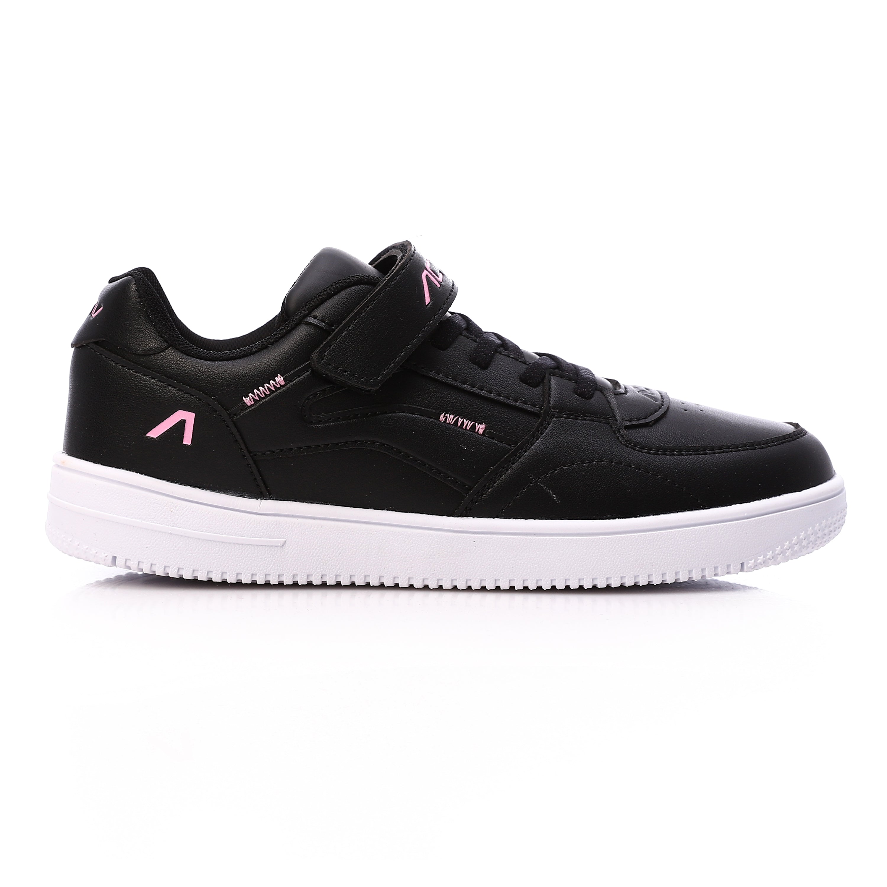 ACTIV BOY'S VELCRO SHOES - اسود*بينك